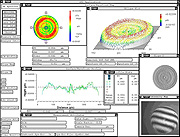 形狀精度　P-V: 0.054 &mu;m (images)